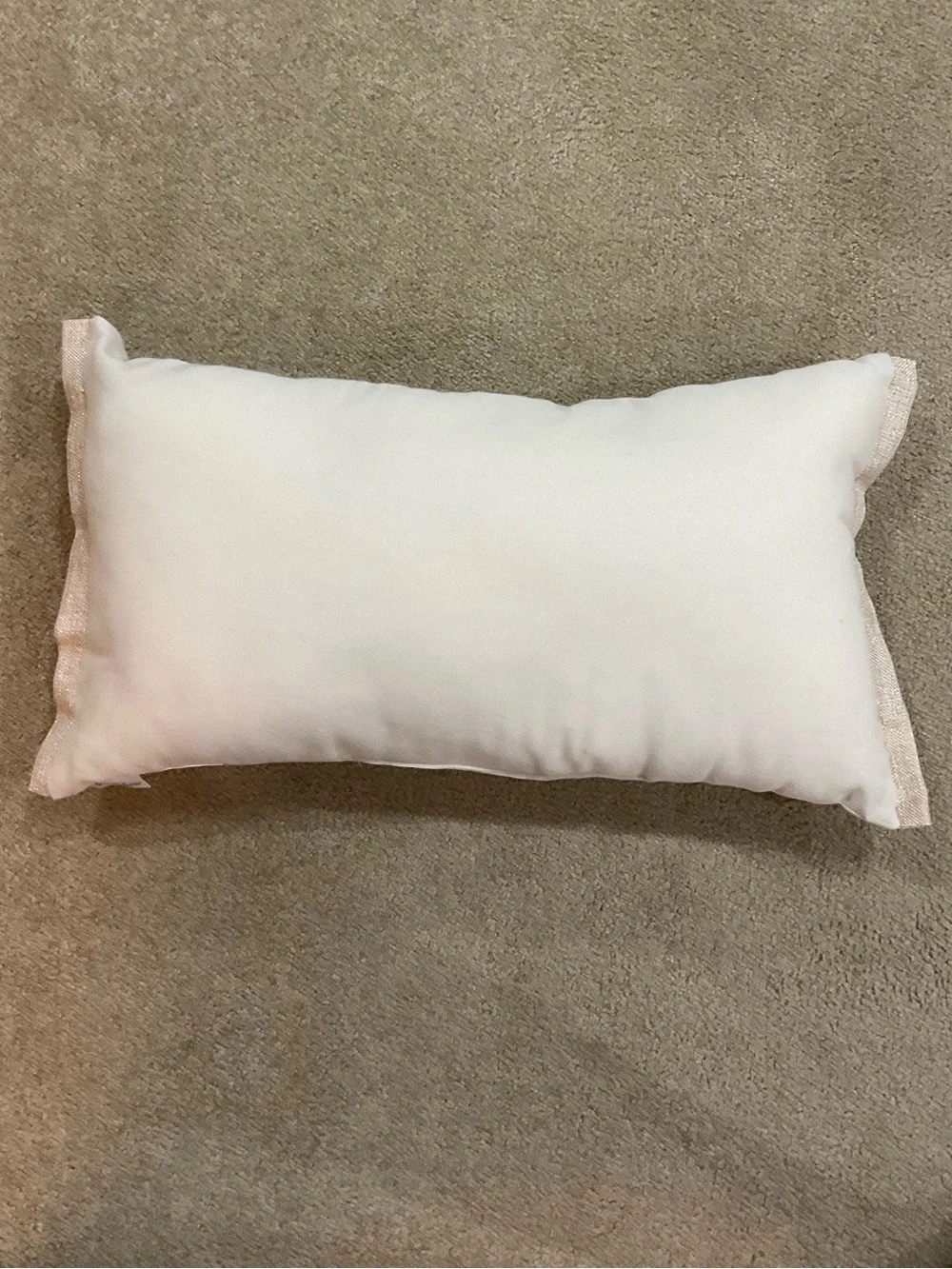 Neutral Pumpkins Embroidered Holiday Lumbar Pillow - Cream
